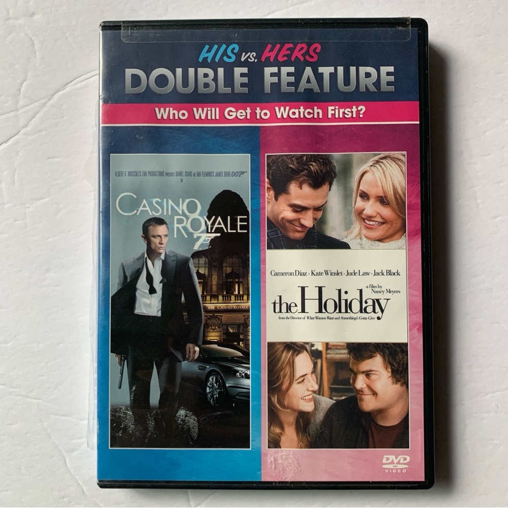 Casino Royale The Holiday His & Hers Double Feature DVD